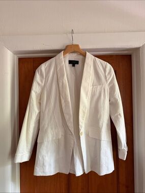J. Crew Cotton Linen Blazer